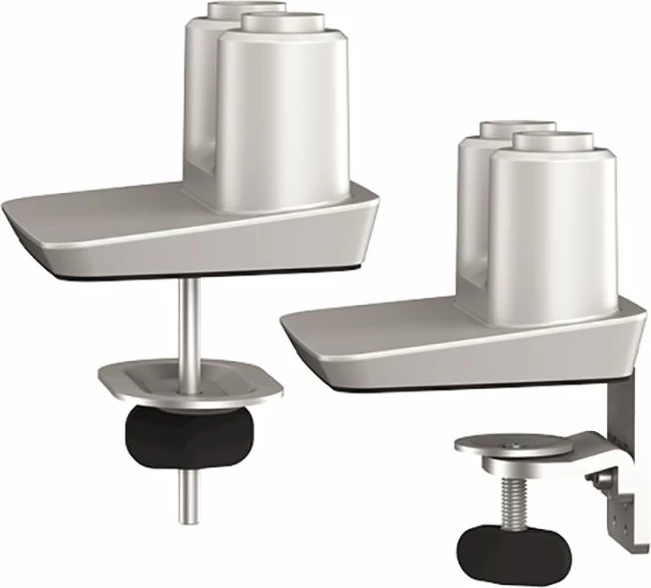 Mbajtëse dyfishe monitori Fellowes Tallo Modular 2FS 8613701, montim me kapëse, VESA 75x75/100x100, deri 40", argjend