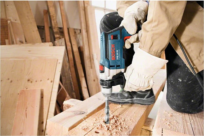 Shpues elektrik Bosch GSB 16 RE Professional, 750W, pistol grip, blu