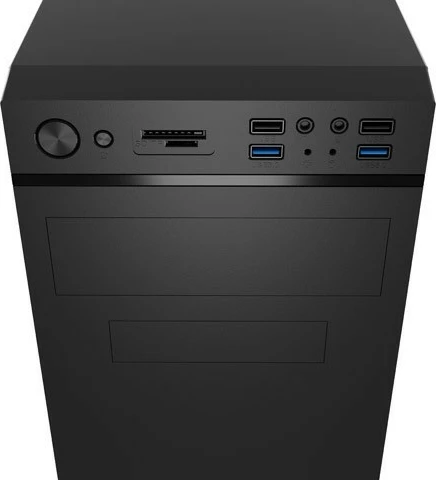 Kasë Natec Cabassu G2, Midi Tower, ATX/Micro ATX/Mini ITX, e zezë