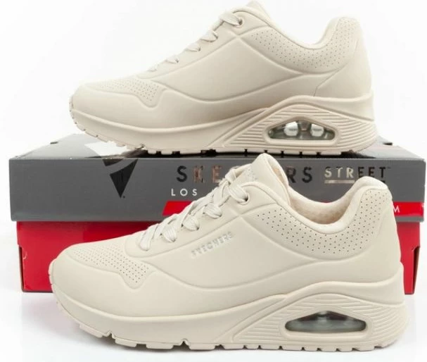 Atlete femra Skechers, bezhë