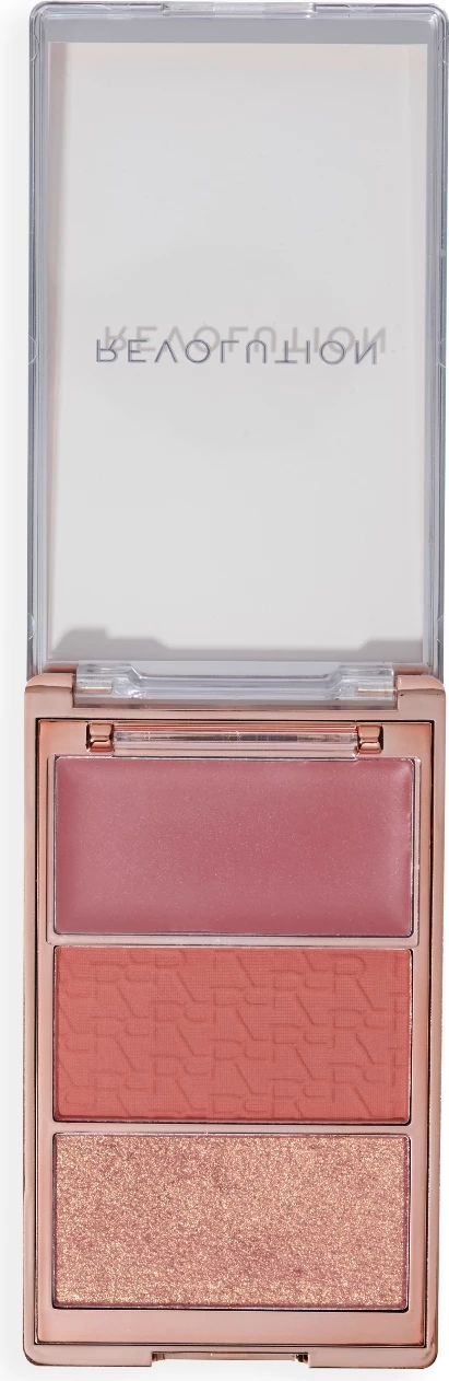 Revolution - Icon Blush Blush Palette - Aura Points Rose
