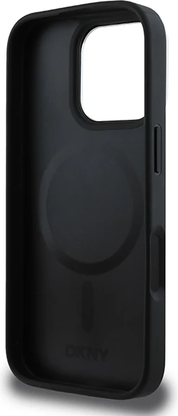 Mbështjellës DKNY për iPhone 16 Pro Max, MagSafe, i zi