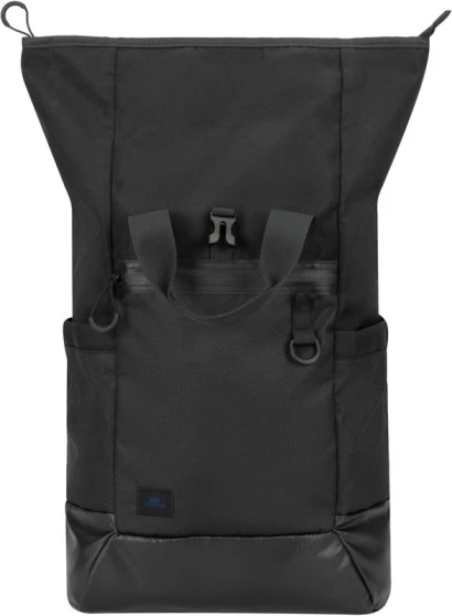 Çantë shpine RIVACASE 5321 ECO 25L për laptop deri 15.6\", roll-top, waterproof, e zezë