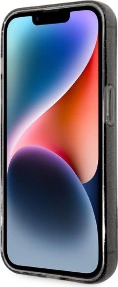 Mbështjellës Karl Lagerfeld Karl&Choupette për iPhone 14 Pro, i zi