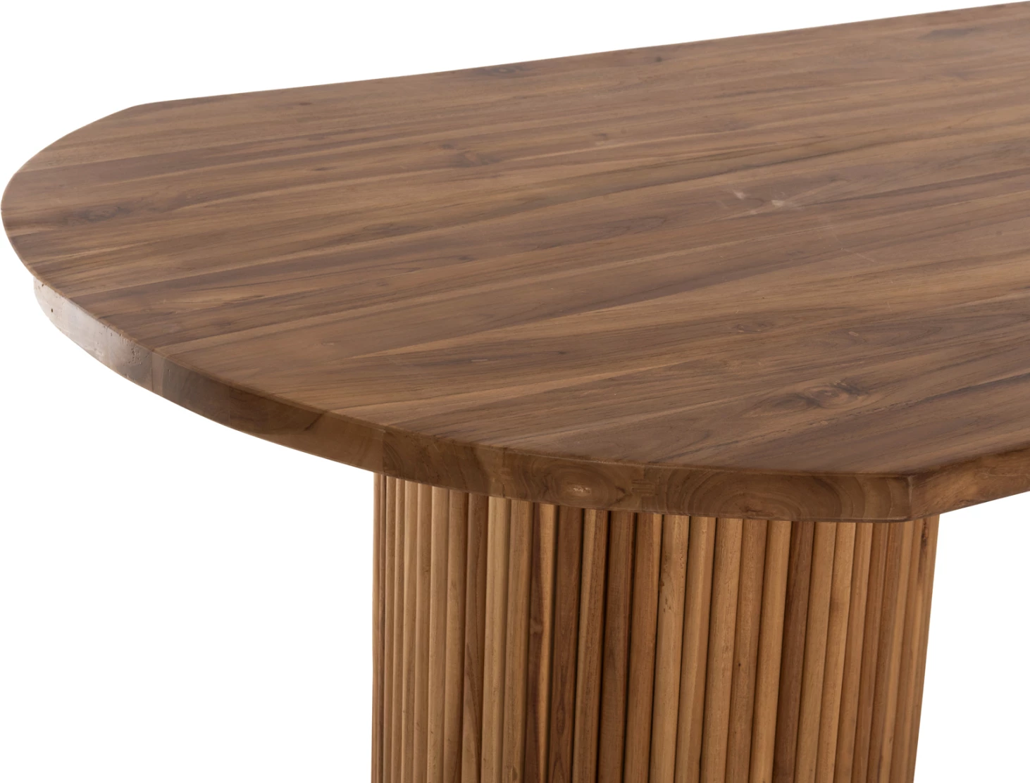 Tavolinë ngrënieje DREMA FH9893, dru TEAK i fortë, 200Χ110Χ85 cm, trashësi sipërfaqe 4 cm