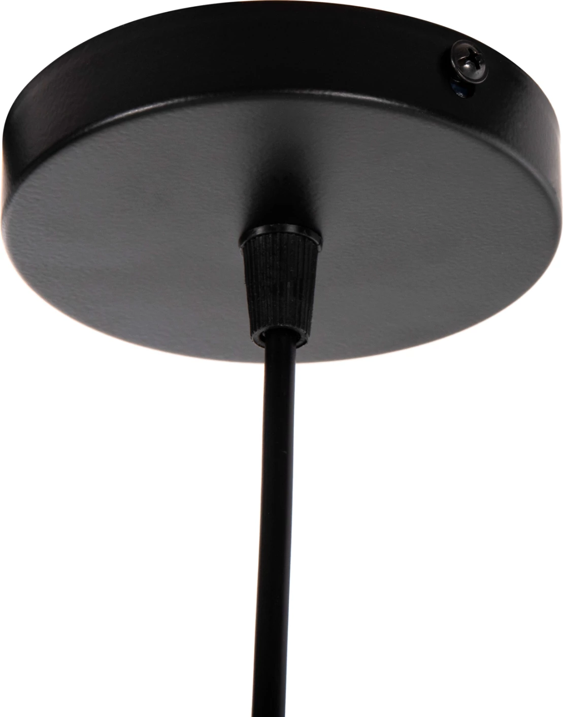 Llambë varëse tavani FH4107 kapak metali i zi 19x19x115Hcm