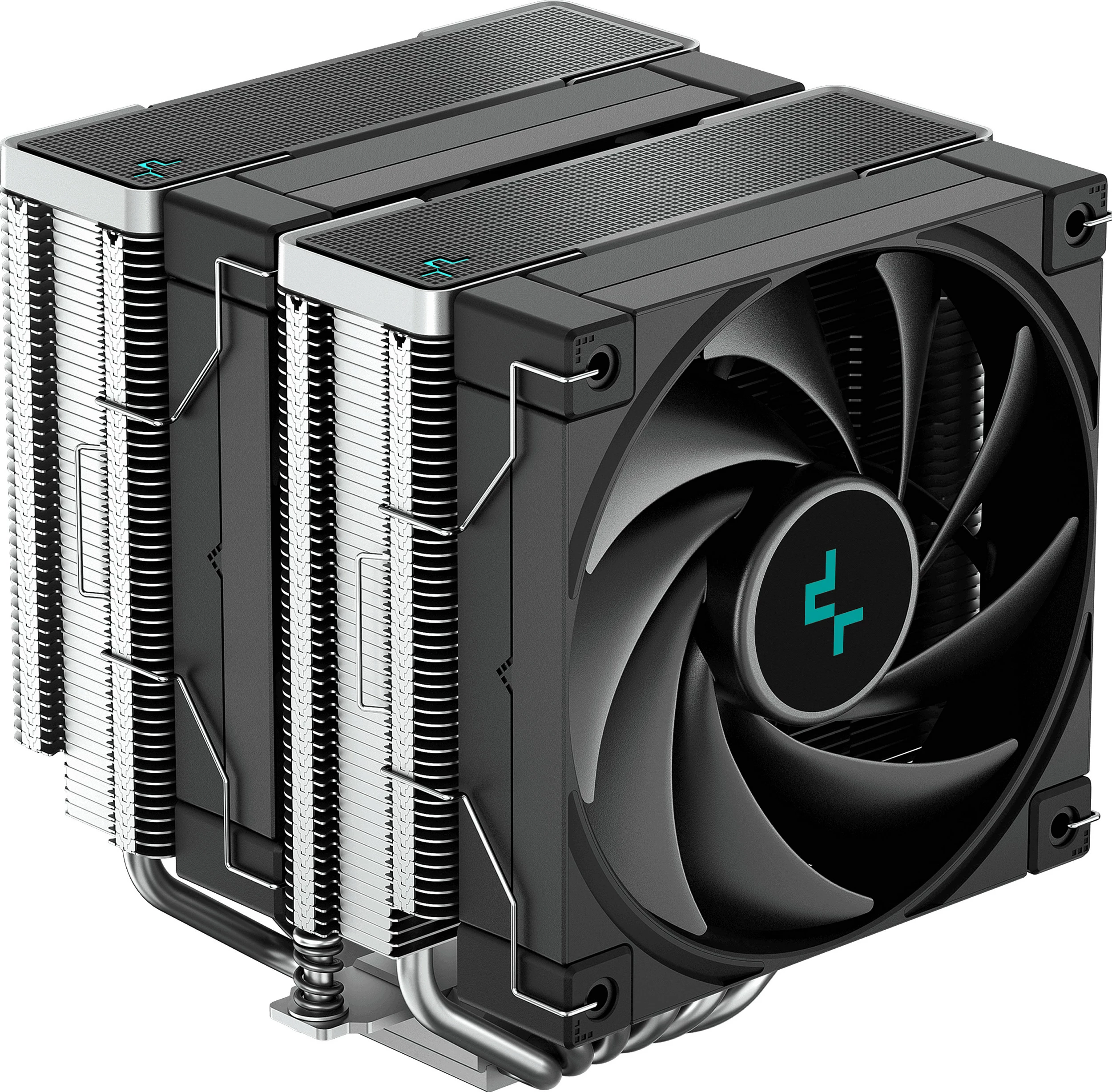 Ftohës ajri DeepCool AK620, 2 ventilatorë 12cm, i zi