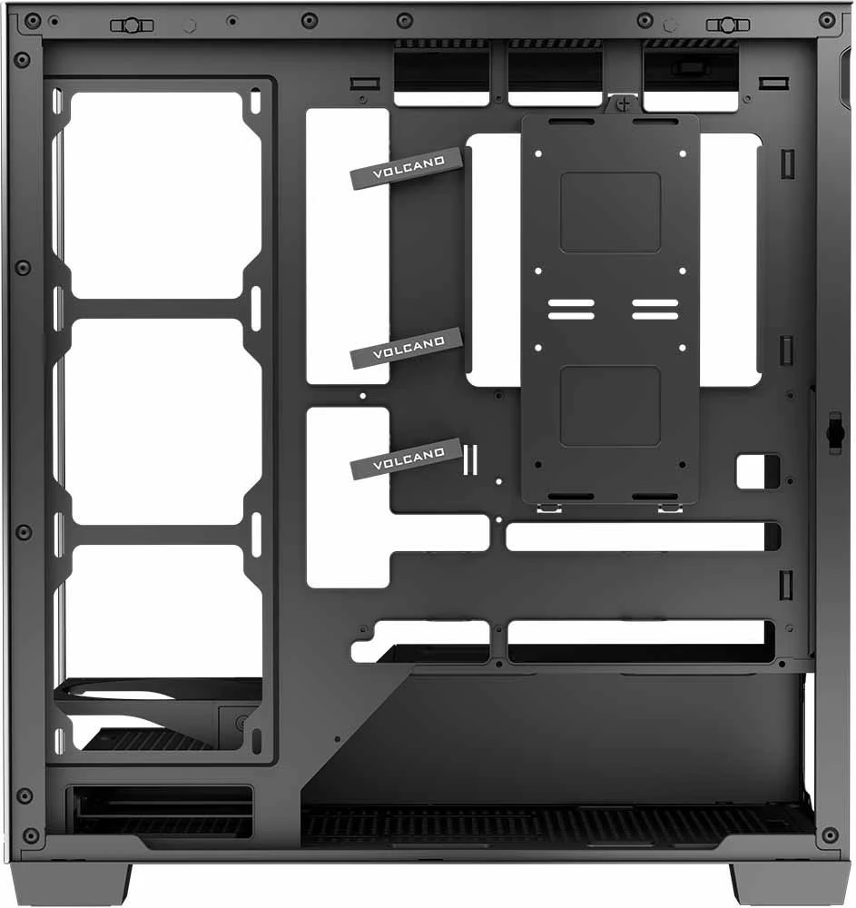 Kasë MODECOM STELLAR NF ARGB 10, Midi Tower, ATX, xham i temperuar, e zezë