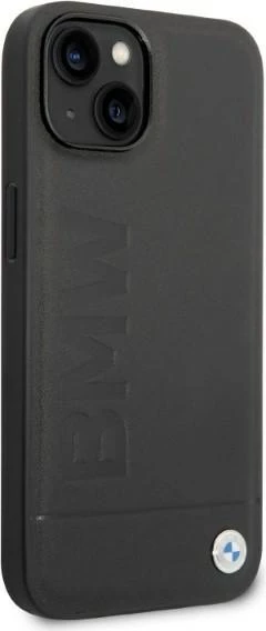 Mbështjellës BMW BMHMP14MSLLBK për iPhone 14 Plus, hardcase, MagSafe, zi