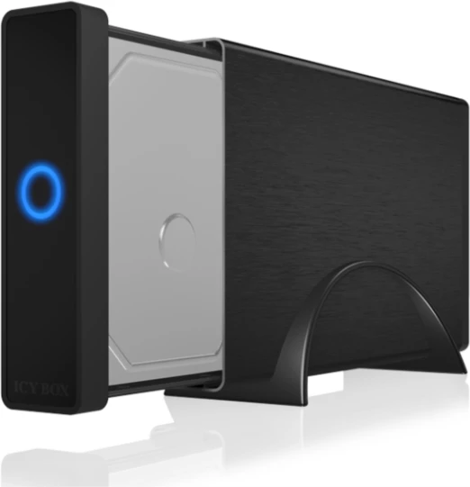 Kasë e jashtme për HDD ICYBOX IB-377U3, 3.5" SATA, USB 3.0, e zezë