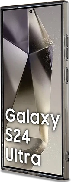 Mbështjellës Karl Lagerfeld IML Ikonik MagSafe për Samsung Galaxy S24 Ultra, i zi