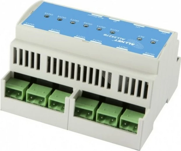 Pajisje elektrike ALLNET ALL3527B, 12 V, 250 V, 10 A, Blu/Bardhë