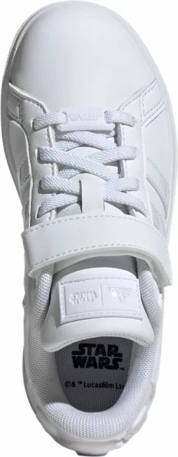 Këpucë për fëmijë adidas, të bardha