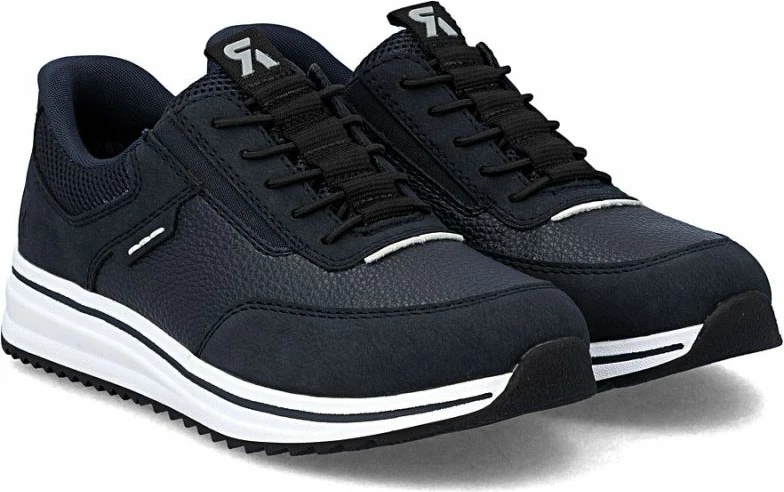 Këpucë me taka Rieker për femra, navy blue