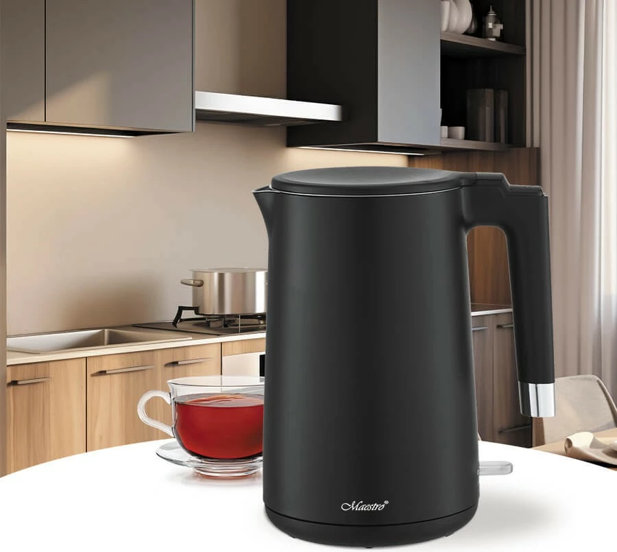 Çajnik elektrik Feel-Maestro MR-026-BLACK, 1.7L, 1800W, i zi