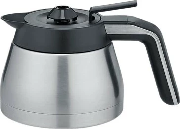 Aparat kafeje Severin KA 4853 FILKA inox, mulli çeliku, ekran LED, 2L, e zezë mat