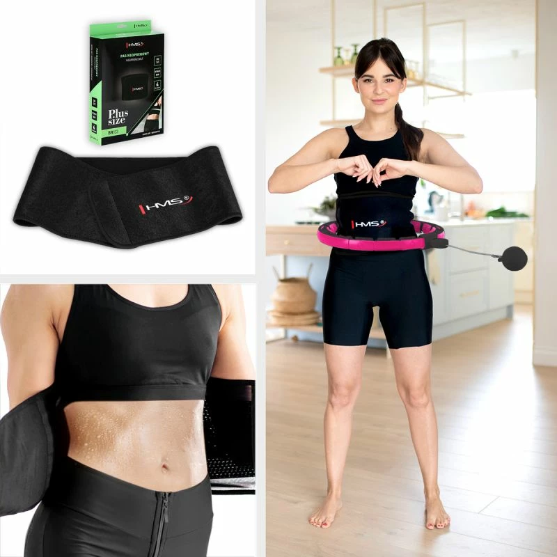 Hula hop me magnet e peshe HMS HHM16, rozë/zezë