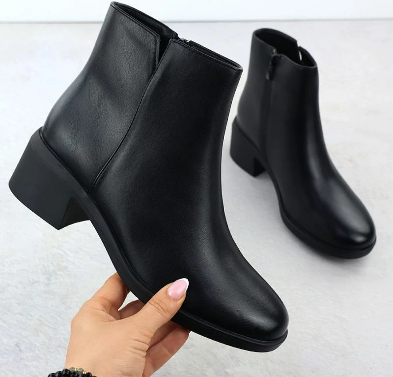 Çizme të shkurta femrash Sergio Leone BT25239, të zeza