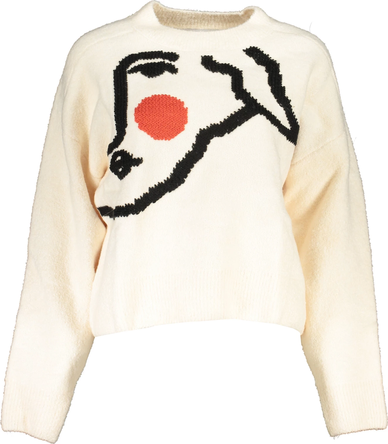 Xhemper për femra DESIGUAL, të bardhë