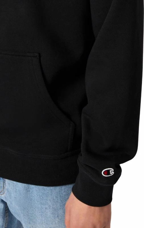 Duks me kapuç Champion për meshkuj, i zi