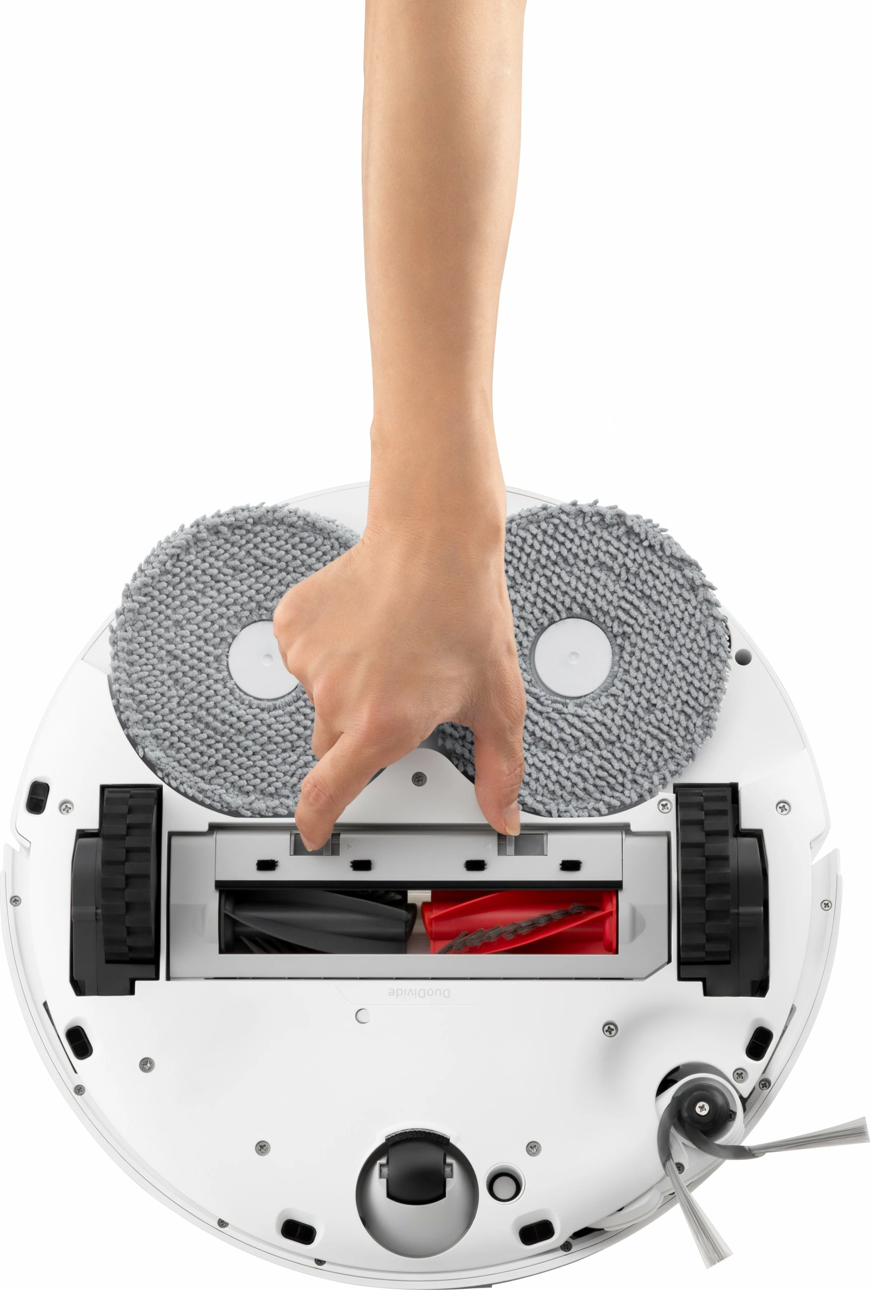 Robot fshesë Roborock Q Revo Curv, 0.325L, 2.5L bazë, i bardhë