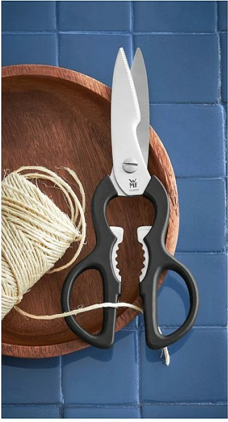 Gërshërë kuzhine WMF Universal 3201000320, çelik inox, e zezë