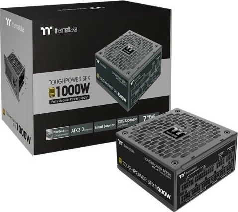 Kasë furnizim Thermaltake ToughPower SFX 1000W F Modular, 80 PLUS Gold, e zezë