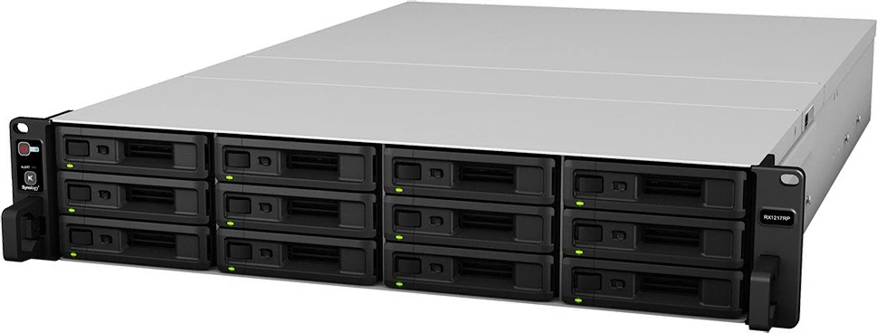 Njësi zgjerimi Synology RX1217, Serial ATA III, 12.7 kg, Rack (2U), e zezë
