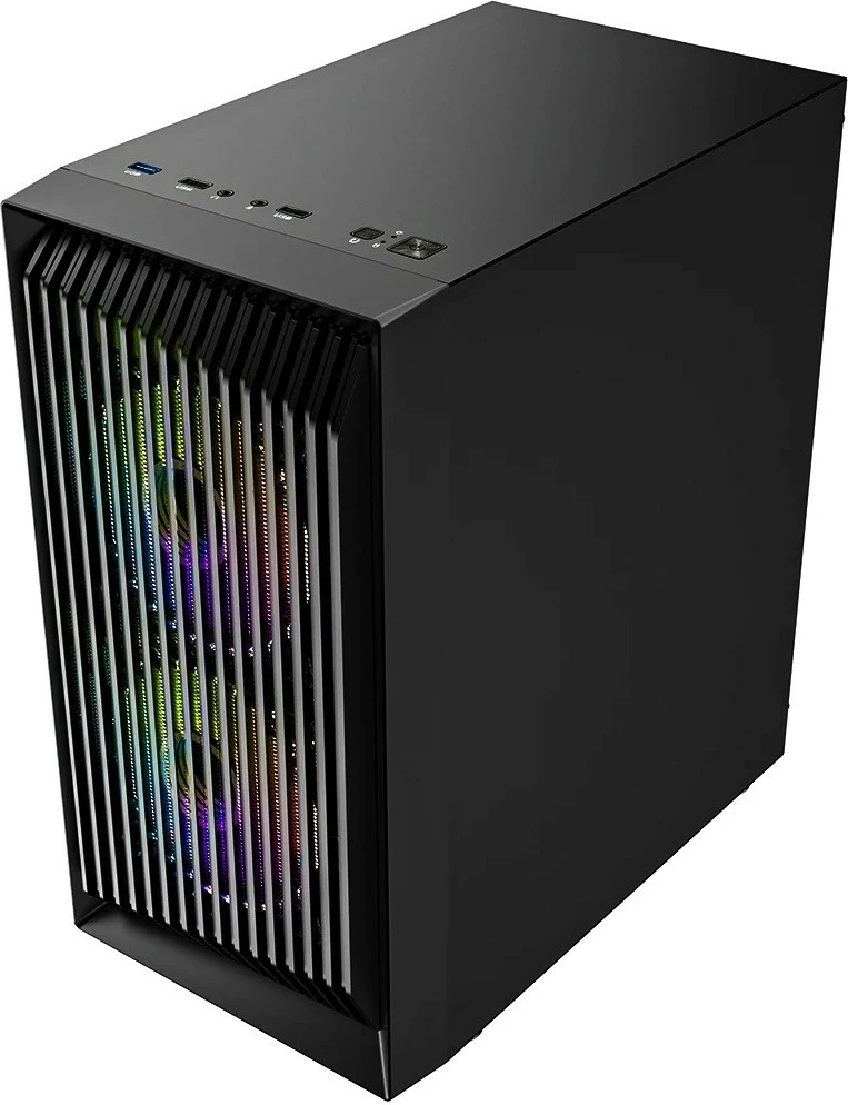 Kasë Logic Concept ATOS ARGB MINI USB 3.0, Mini Tower, e zezë