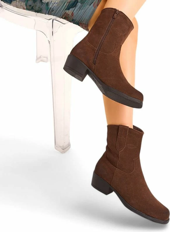 Çizme femrash Sergio Leone BT284-S, kafe