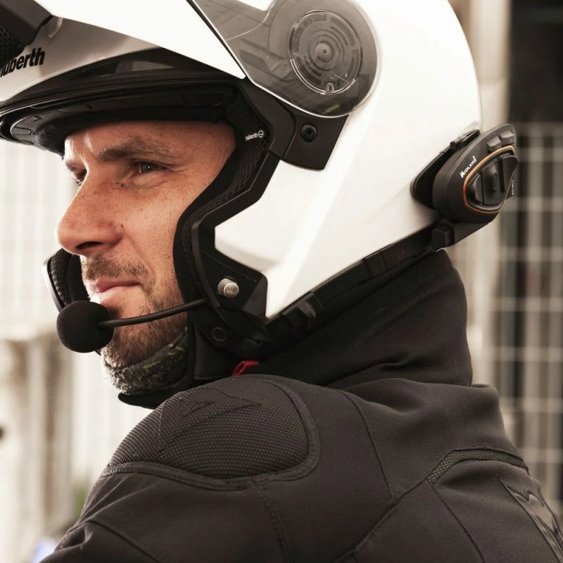 Interkom për helmetë motoçiklete Midland, i zi