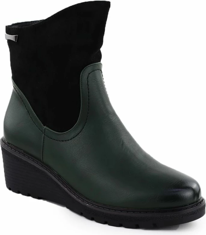 Çizme me takë të fshehtë për femra M.Daszyński 2510, të gjelbra