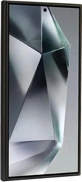 Mbështjellës Audi MagSafe për Samsung Galaxy S24 Ultra, lëkurë sintetike, i zi