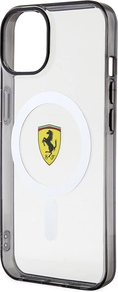 Mbështjellës Ferrari FEHMP14MURKT për iPhone 14 Plus 6.7", MagSafe, Transparent