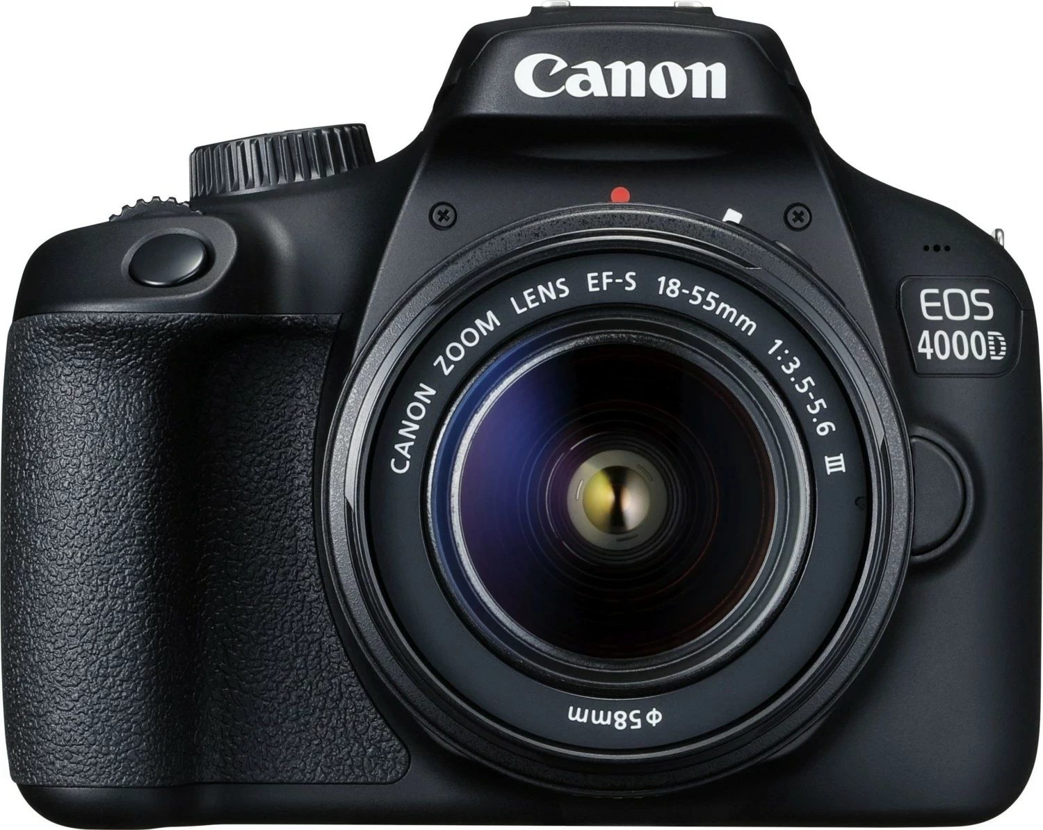 Aparat Canon EOS 4000D, 18 MP, Full HD, Wi-Fi, i zi