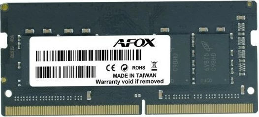 RAM memorje AFOX SODIMM DDR4, 8GB, 3200MHz, për laptop