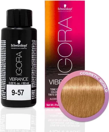 Ngjyrë për flokë Semi Permanente IG Vibrance 9-57 Extra Light Blonde Gold Copper, 60 ml