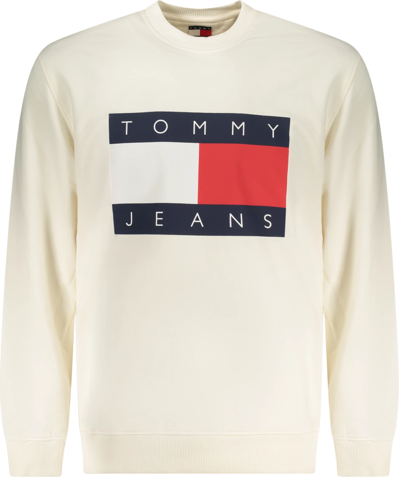 Duks për meshkuj TOMMY HILFIGER zip-up, të bardhë