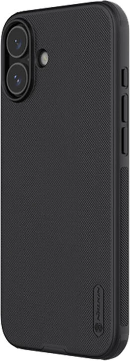 Mbështjellës Nillkin Super Frosted Shield Pro Magnetic për iPhone 16 Plus, i zi