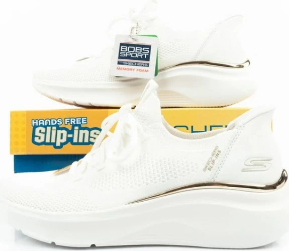 Atlete për femra Skechers, të bardha