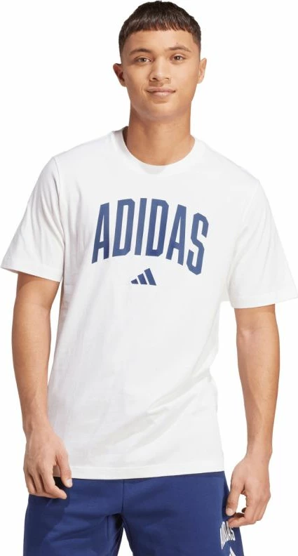 Maicë për meshkuj adidas, e bardhë