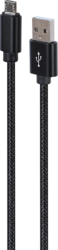 Kabllo Micro-USB Gembird CCDB-mUSB2B-AMBM-6, 1.8 m, e zezë