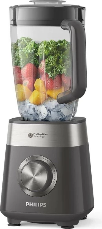 Blender Philips HR3020/20, 2 litra, 1000W, ngjyrë e çelët