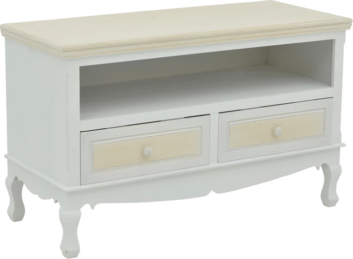 Dollap TV Joliene, ngjyrë natyrale-antike, MDF, 100x42x61cm