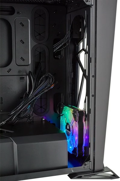 Kasë Corsair Carbide SPEC-OMEGA RGB, Midi Tower, ATX, xham i temperuar, e zezë