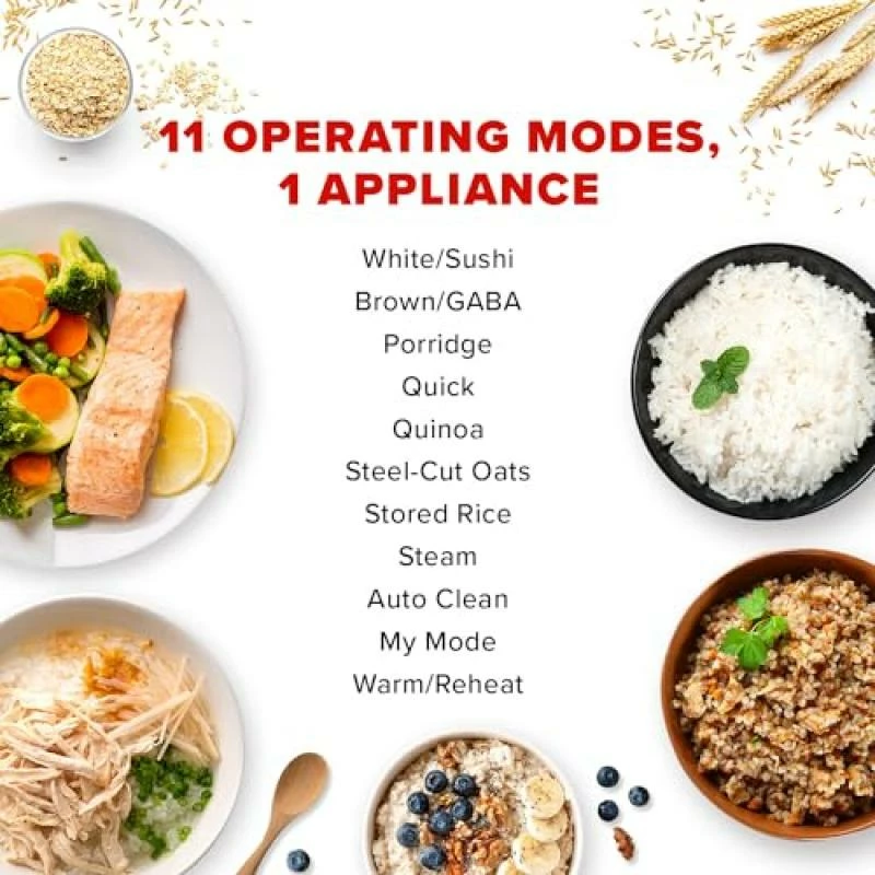 Gatues orizi, Cuckoo, CR-0641F, 1008 ml (1.0 L), e bardhë