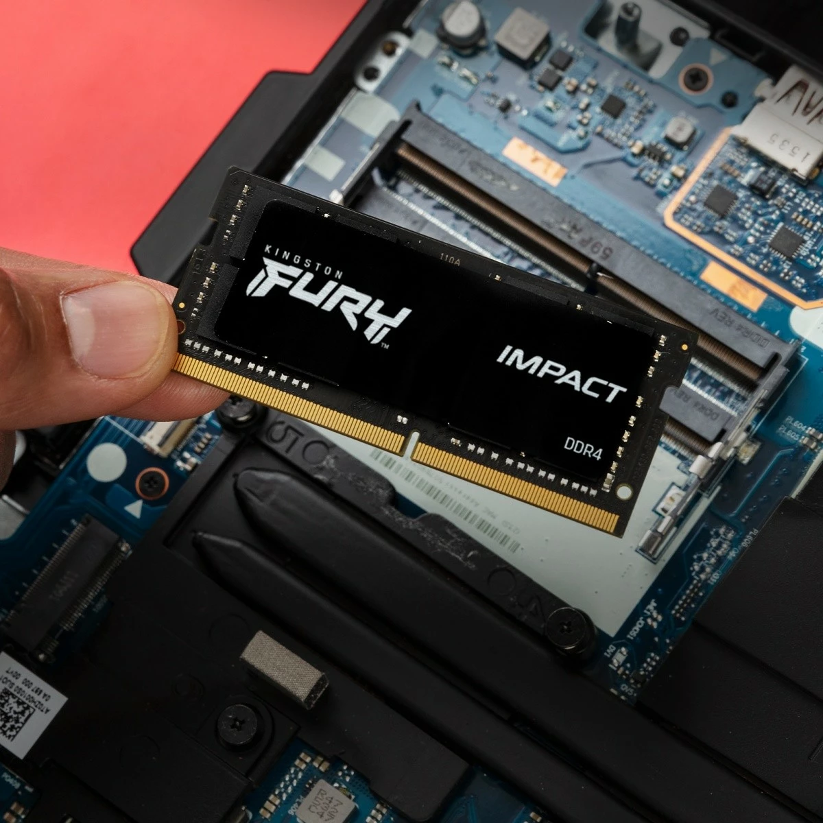 RAM Memorje Kingston FURY Impact DDR4 SODIMM 8GB 3200MHz CL20, e zezë