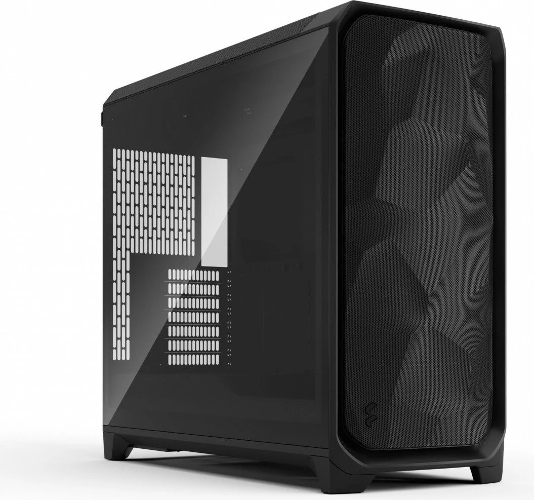 Kasë Fractal Design Meshify 3 XL, Tower, ATX/E-ATX/ITX, xham i temperuar, e zezë