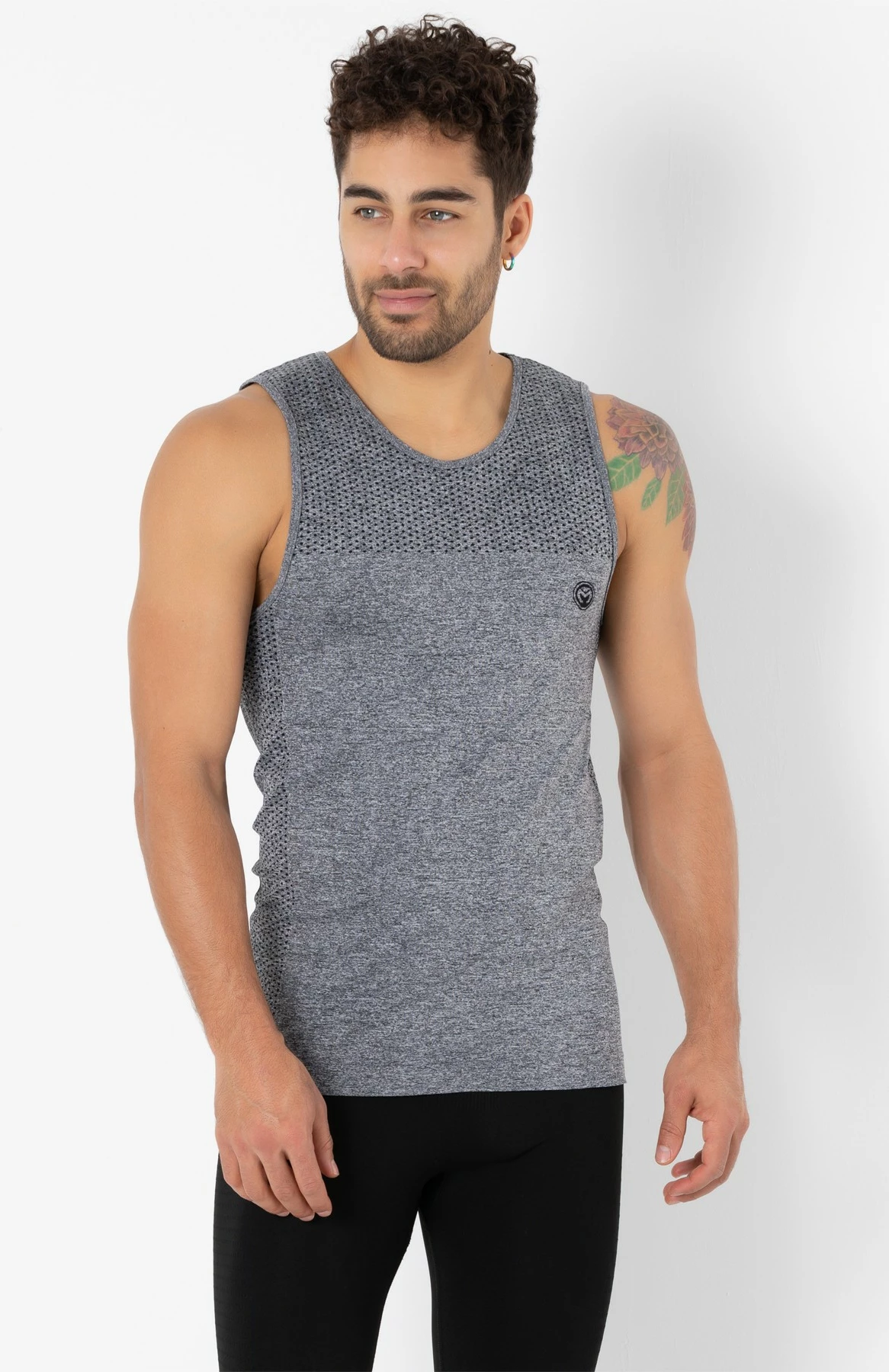 Maicë sportive për meshkuj, Jumeon, 002-000433002, e zezë