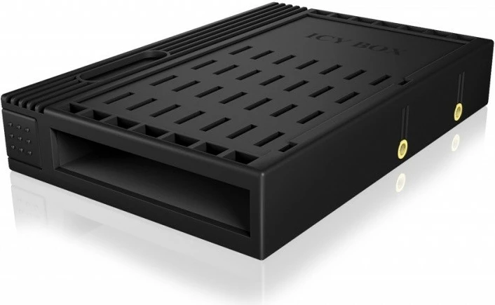Kasë konvertuese IcyBox IB-2536StS për disk 2.5" në 3.5", SATA, e zezë